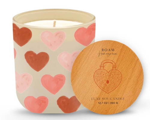 ROAM Heart Candle